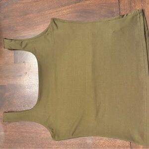 SHEIN Khaki Women's Tank Top